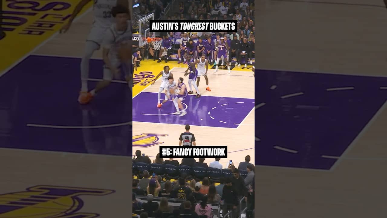 Counting down Austin’s five TOUGHEST buckets of the season #lakers