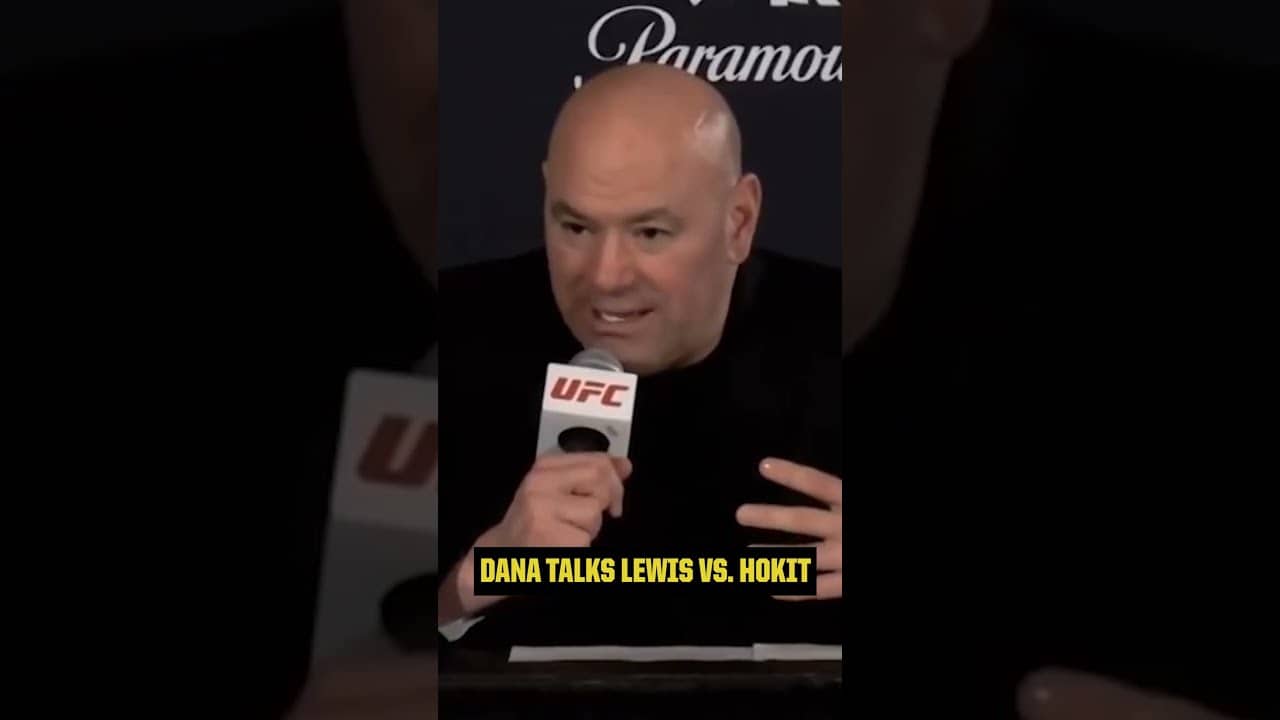 Dana White on how Derrick Lewis vs. Josh Hokit was booked.