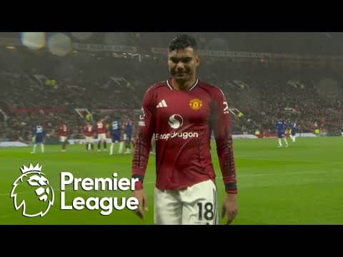 Man United's Casemiro sent off for second yellow card against Chelsea | Premier League | NBC Sports