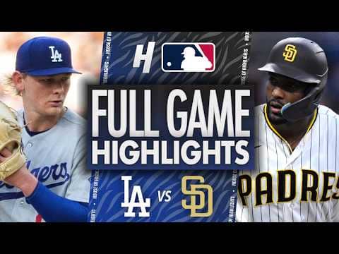 Los Angeles Dodgers vs San Diego Padres - FULL GAME HIGHLIGHTS 🔥 May 19, 2026 MLB Season
