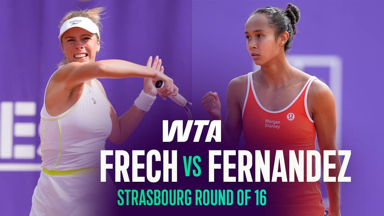 Magdalena Frech vs. Leylah Fernandez | 2026 Strasbourg Round of 16 | WTA Match Highlights