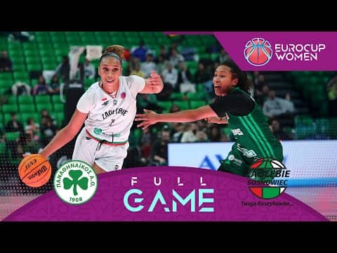 LIVE - Panathinaikos A.C. v MB Zaglebie Sosnowiec | Round of 16 | EuroCup Women 2025-26