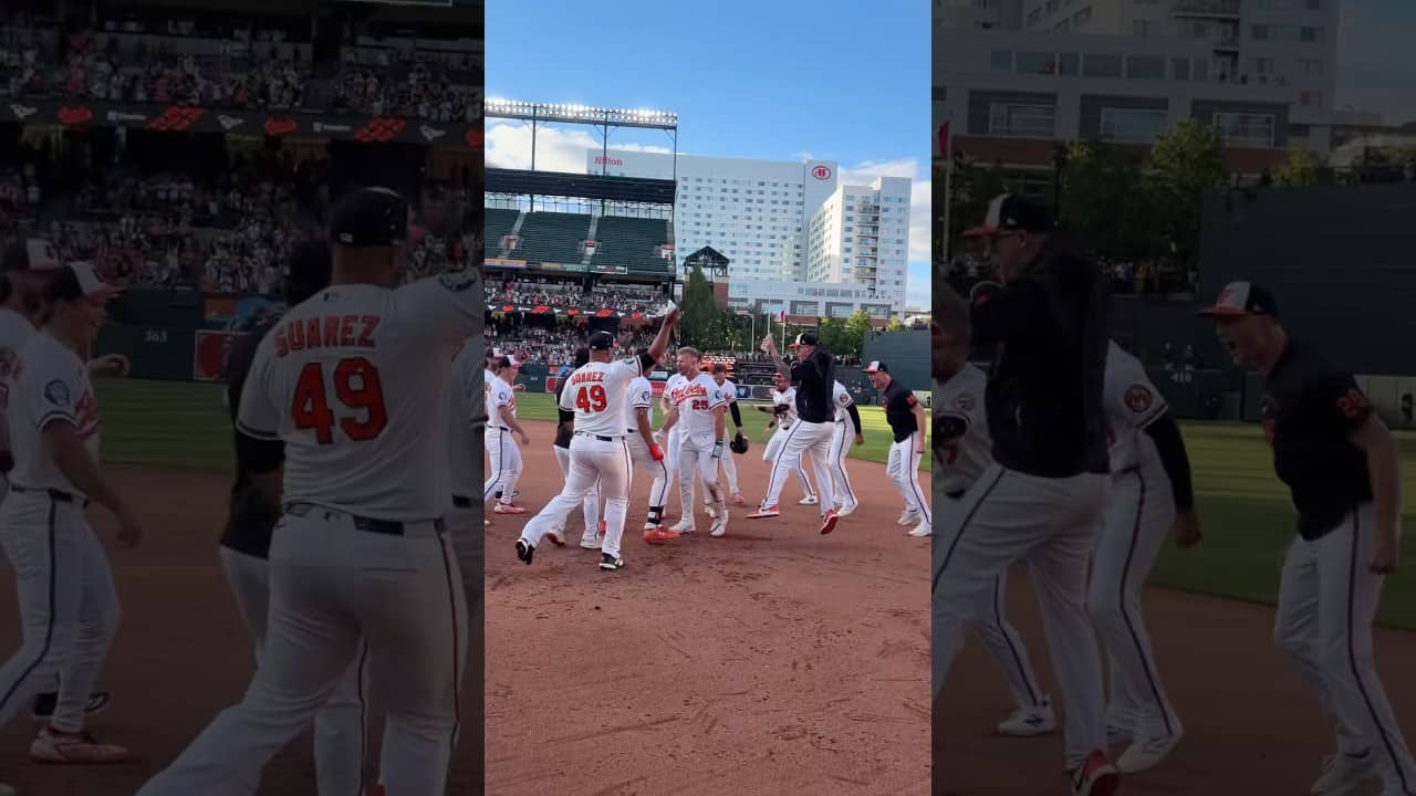 This is the way. #baseball #birdland #mlb #walkoff #orioles