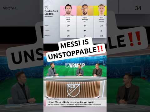 Messi home his first MLS Golden Boot pres. by @AudiUSA