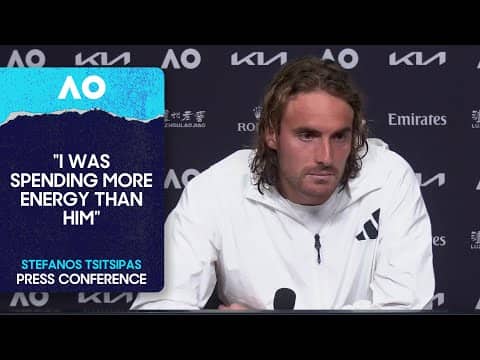 Stefanos Tsitsipas Press Conference | Australian Open 2026 First Round