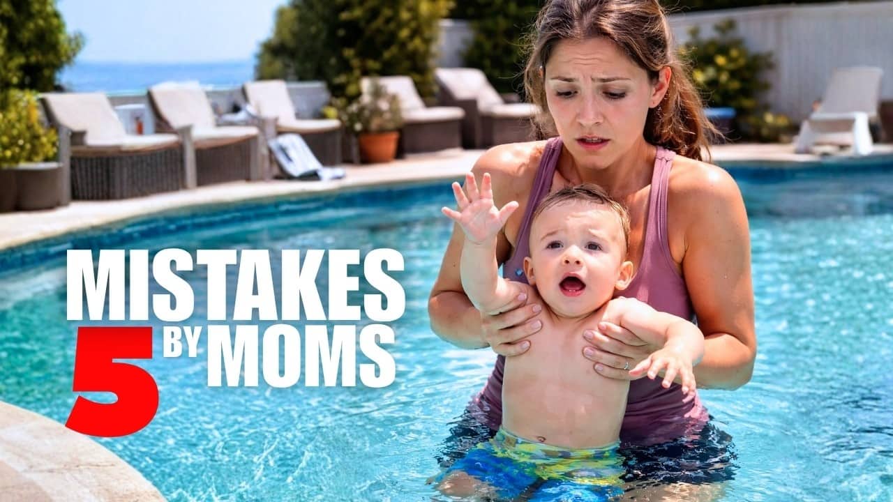 5 Mistakes Moms Make Teaching Baby To Swim