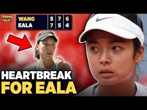 Eala Heartbreak vs Wang at Auckland Classic 2026 | Tennis News