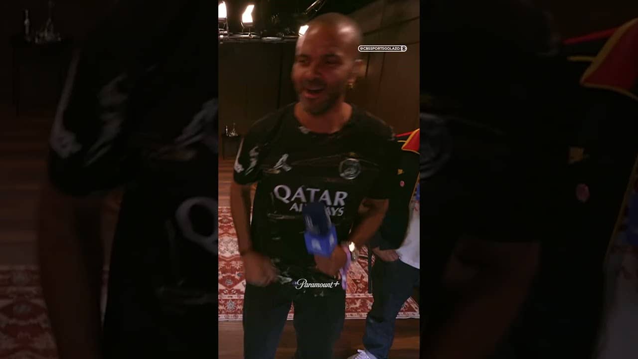 NBA legend Tony Parker was HYPED to see Ousmane Dembélé score PSG's equalizer from the spot 🎉
