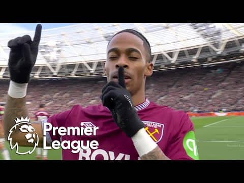 Crysencio Summerville heads West Ham 1-0 in front of Sunderland | Premier League | NBC Sports