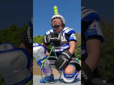 ATP Pro Arthur Fils Tries to Hit a Tennis Can Off My Head…(BAD IDEA!!) 😂 (Don't Miss The Full Video)