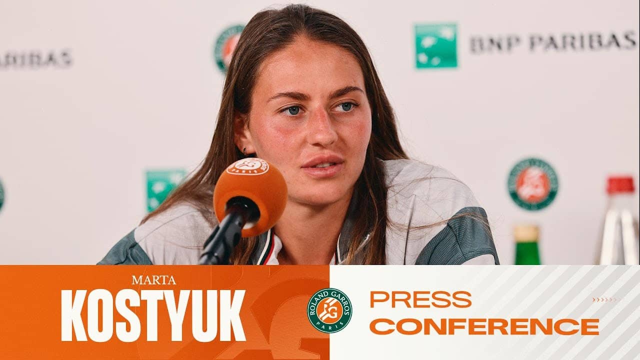Marta Kostyuk | Round 2 Press Conference | Roland-Garros 2026