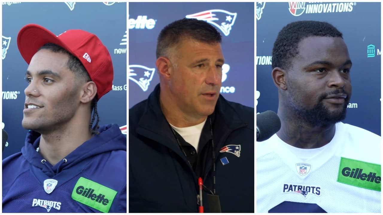 Christian Gonzalez & Kayshon Boutte on Future with Patriots | Day 1 Minicamp Interviews