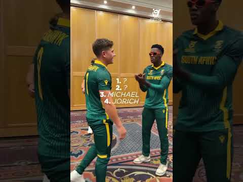 The Young Proteas sharpening their reflexes before the #U19WorldCup