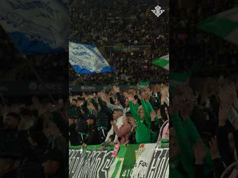 Te he DEDICADO mi VIDA ENTERA.AÑOS soñando con NOCHES como ESTA. #realbetis #shorts