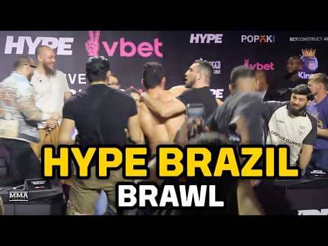 Hype Brazil: BRAWL Breaks Out at Press Conference | MMA Fighting