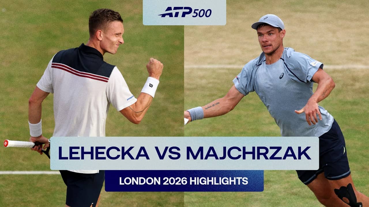 Jiri Lehecka vs. Kamil Majchrzak Highlights | London 2026 Round 1