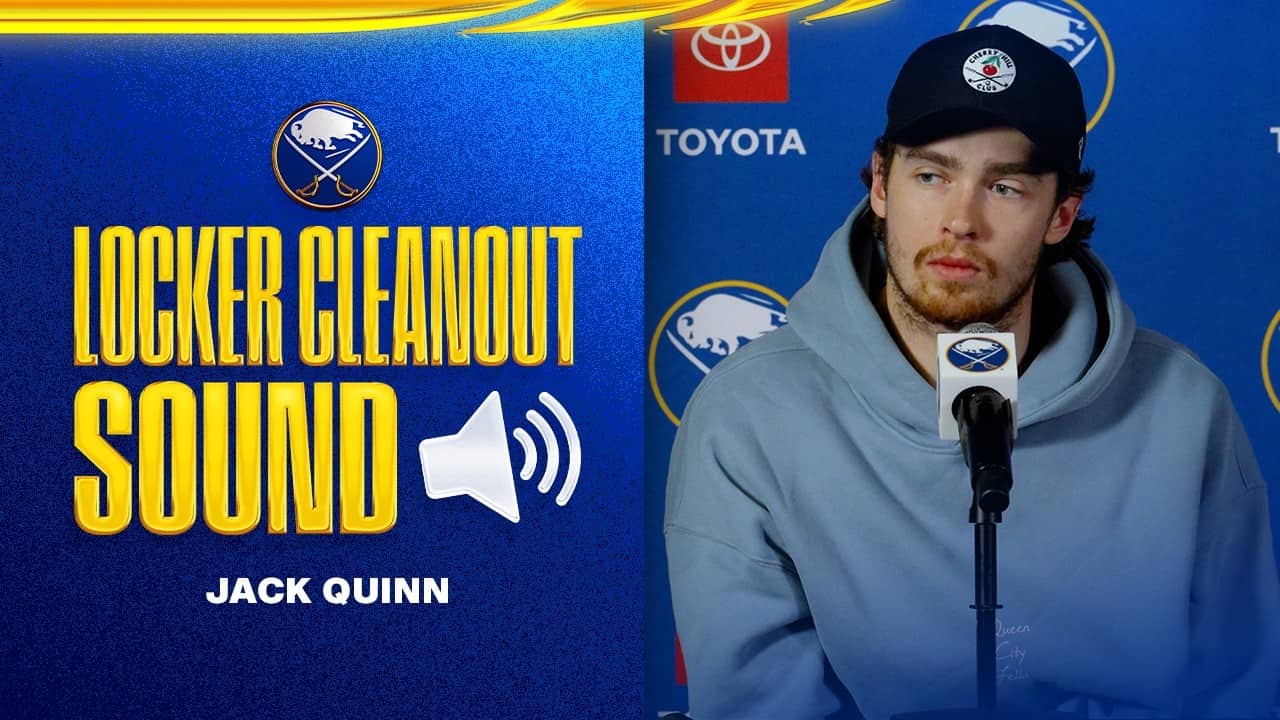 "It Was An Awesome Run" | Jack Quinn 2025-26 End-Of-Season Interview | Buffalo Sabres