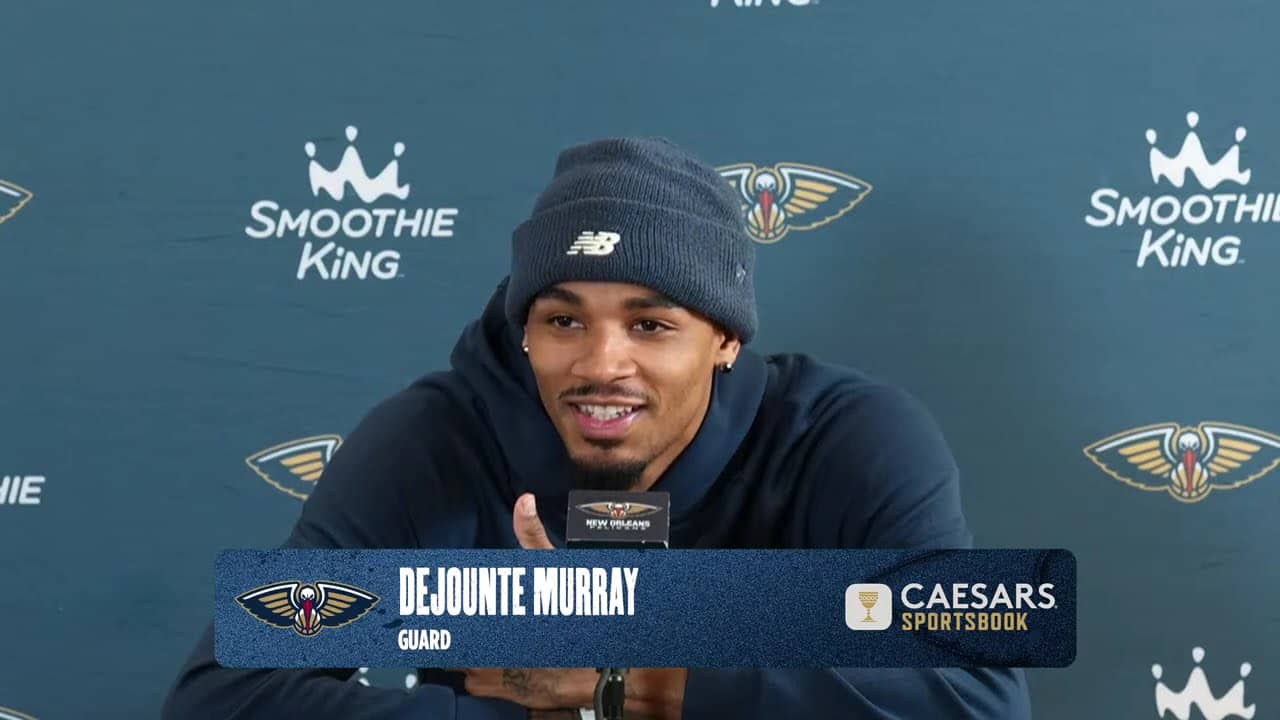 Dejounte Murray | Pelicans End-of-Season Press Conference (2025-26)