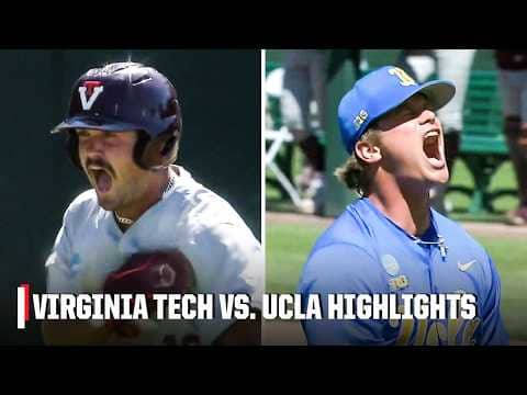 WILD ELIMINATION GAME 🤯 Virginia Tech vs. UCLA | Full Game Highlights | ESPN College Baseball