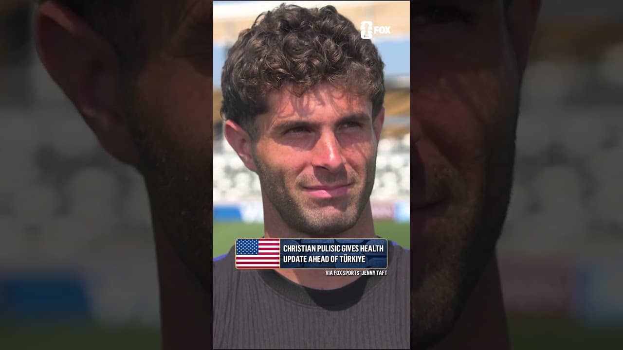 Christian Pulisic on his availability for selection vs Türkiye on Thursday 🇺🇸