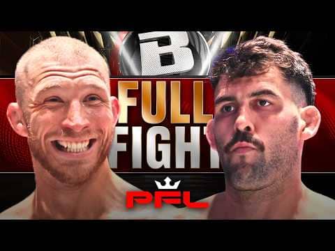 Light Heayweight BATTLE! | Luke Trainer v Rob Wilkinson | Full Fight | PFL Dubai
