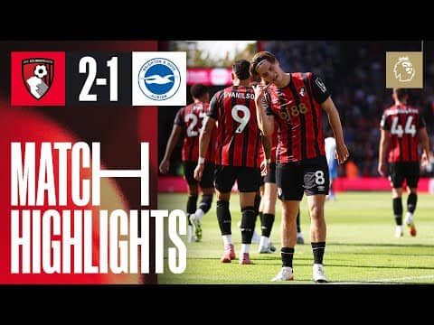 Alex Scott nets BANGER to mark best start to a Premier League season | AFC Bournemouth 2-1 Brighton