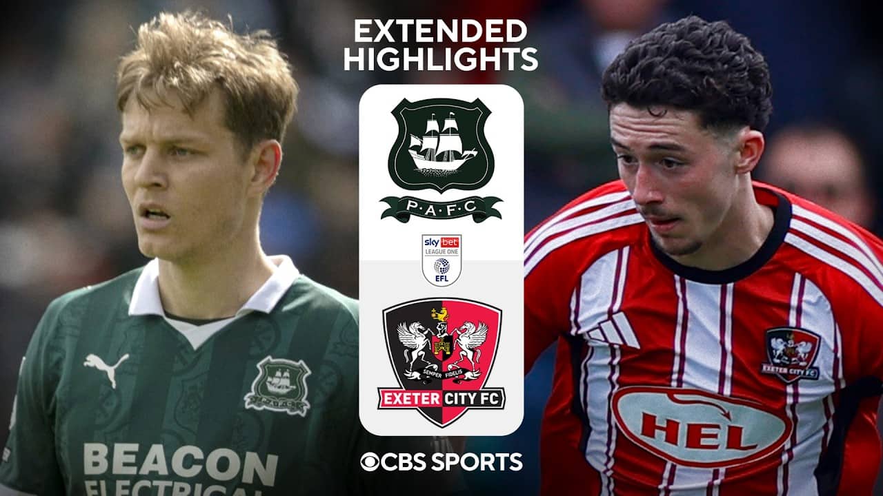 Plymouth Argyle vs. Exeter City: Extended Highlights | EFL League One | CBS Sports Golazo