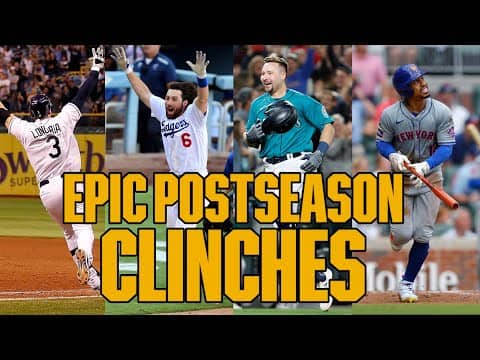 The MOST Epic Postseason Clinches! (Evan Longoria stuns Yanks, Francisco Lindor extends Mets season)