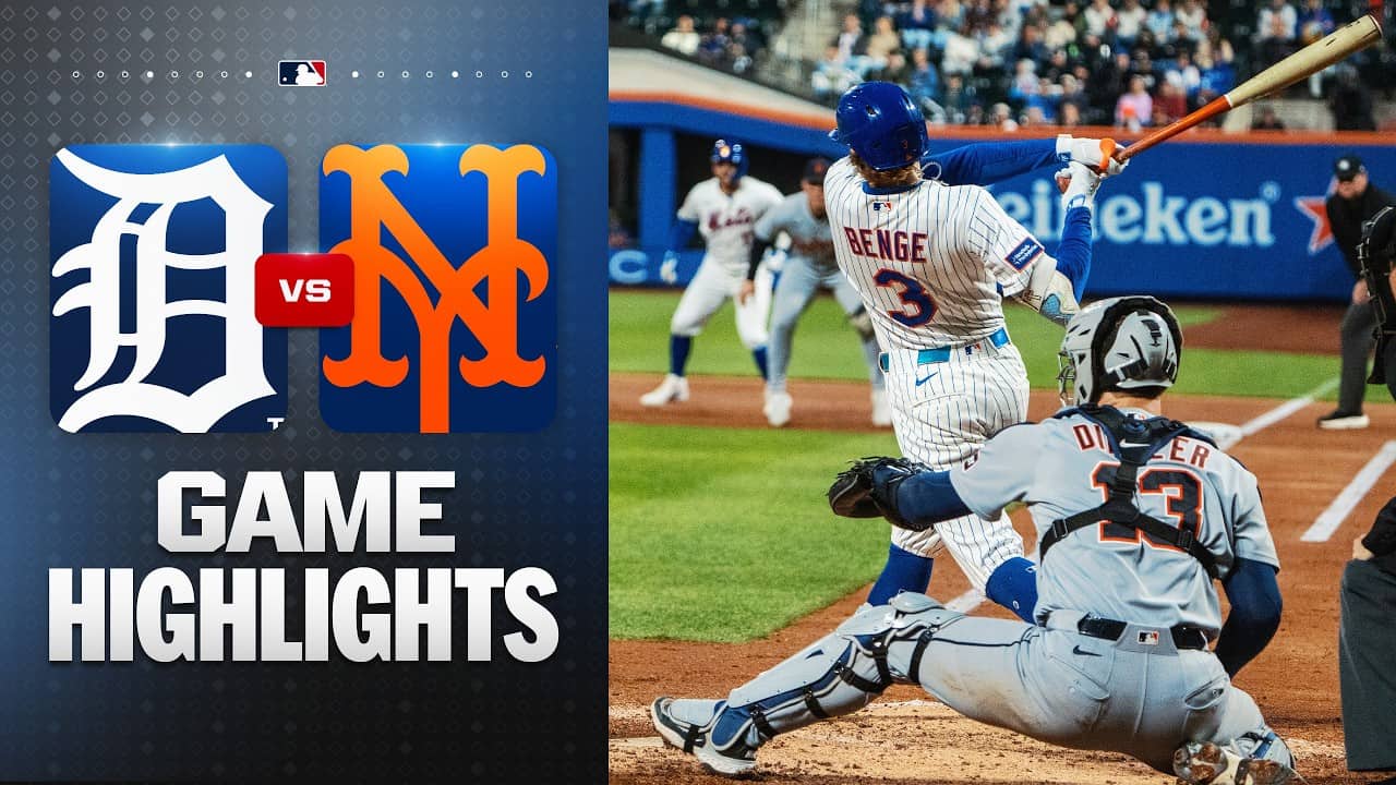 Tigers vs. Mets Game Highlights (5/13/26) | MLB Highlights