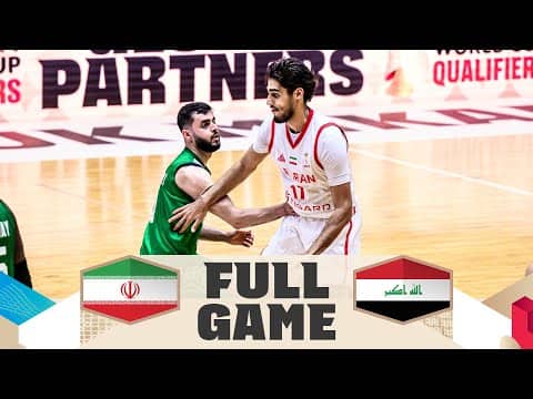 Iran v Iraq | Full Basketball Game | FIBA Basketball World Cup 2027 Asian Qualifiers