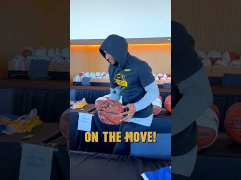 Gary Payton II Meets Old Ball 👋 | #shorts