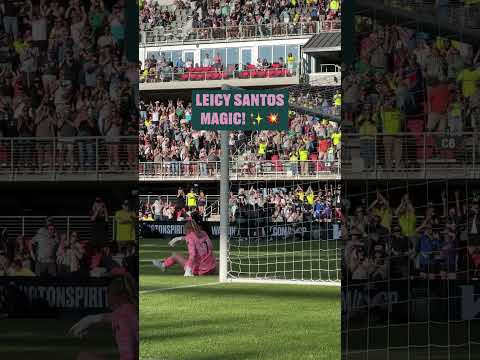 LEICY FREAKING SANTOS!! 💥🪄 #goal #nwsl #soccer #freekick #washingtonspirit | 05.30.26
