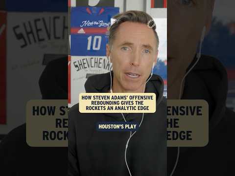 The offensive numbers are off the charts when you look at Houston's work on the glass 🔥 #shorts