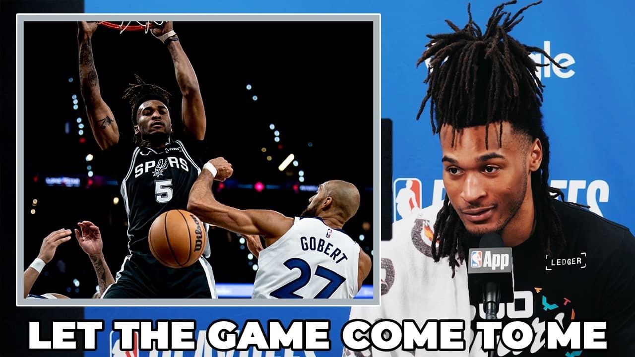 Stephon Castle on Spurs Not Letting Physicality Dictate Outcome in Game 5 Win vs. Minnesota