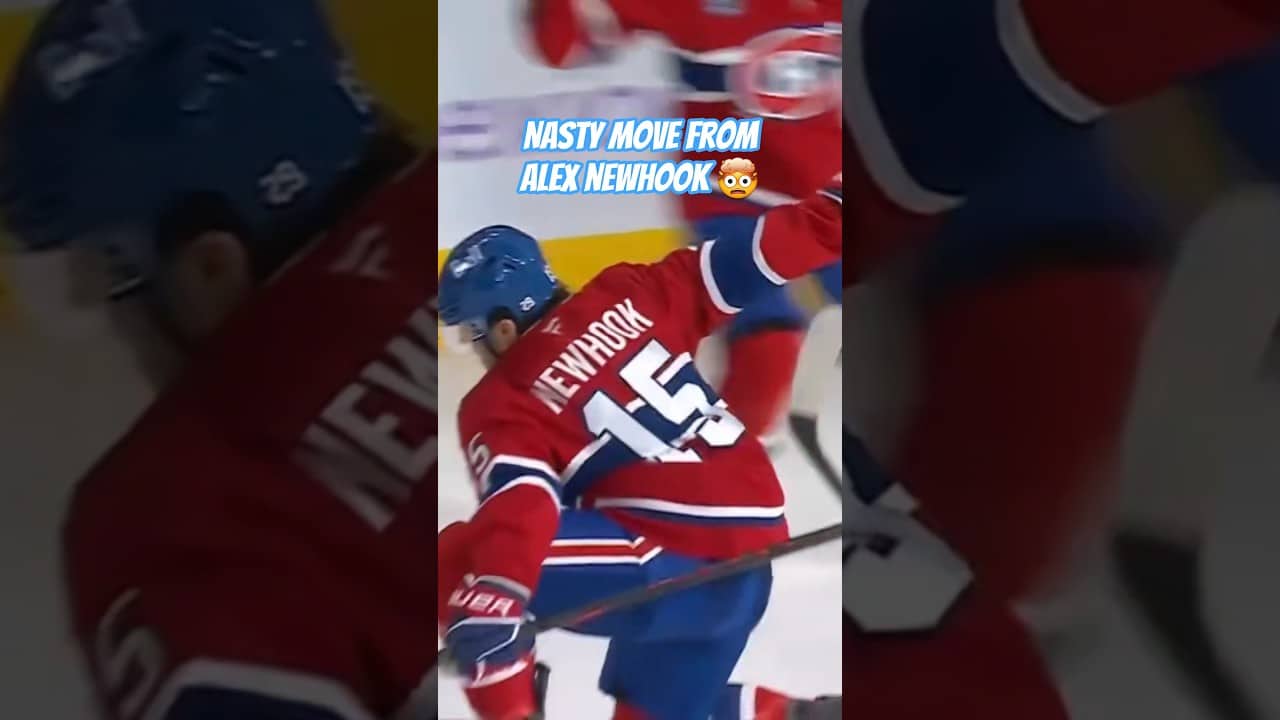 Alex Newhook Scores a Highlight Reel Goal #gohabsgo #habs #nhl #nhlshorts #nhlgoal #canadiens #short