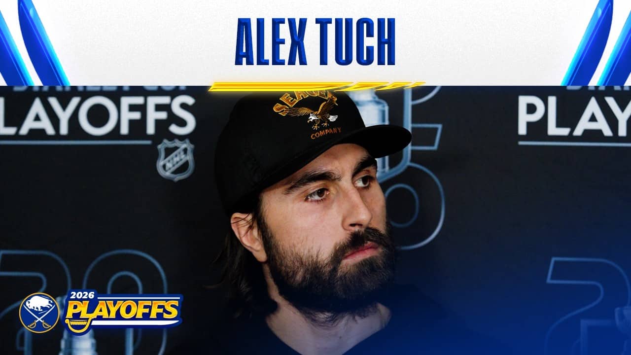 “Have To Look In The Mirror” | Alex Tuch After Game 3 Loss To Canadiens | Buffalo Sabres Playoffs
