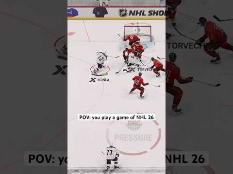 POV: you play a game of NHL 26 🛎️