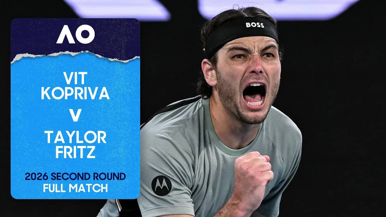 Vit Kopriva v Taylor Fritz Full Match | Australian Open 2026 Second Round