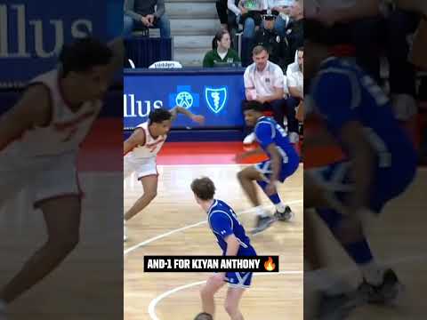 Kiyan Anthony with the drive 🔥