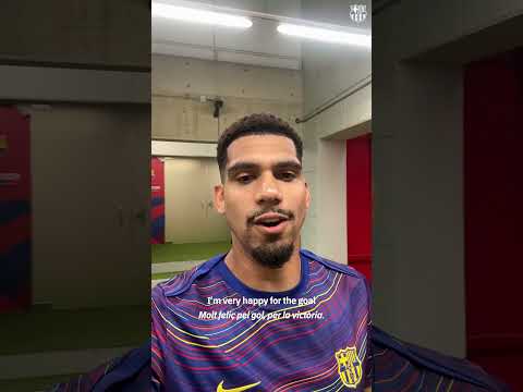 Let's keep going, Ronald! 🦍 #fcbarcelona #fcb #shorts