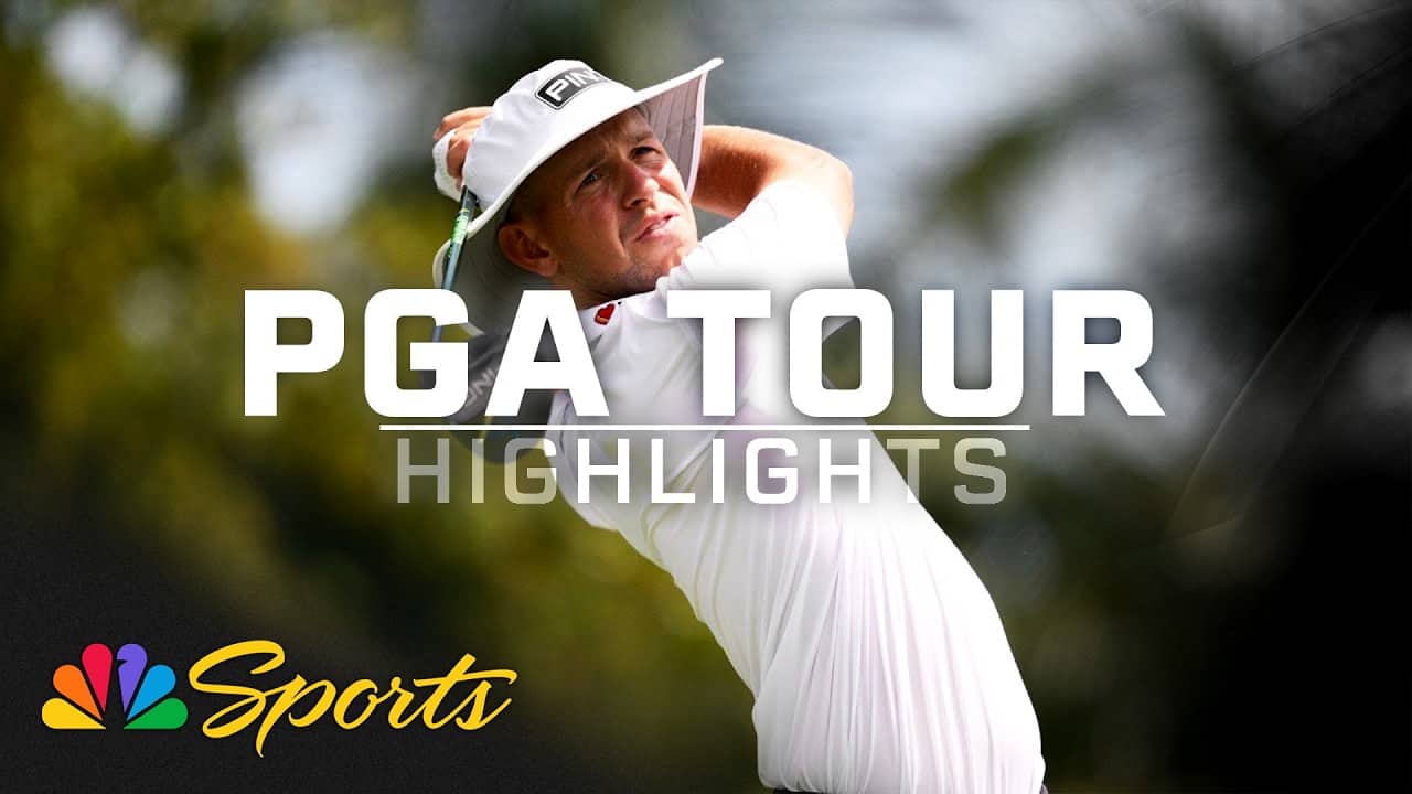 PGA Tour Highlights 2026: Cadillac Championship Round 1 | Golf on NBC Sports
