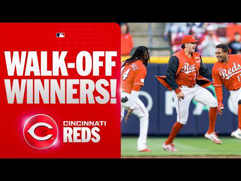 Cincinnati Reds win their first game of the 2026 season in WALK-OFF fashion! 🤩 | MLB Highlights