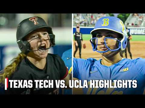 INSTANT CLASSIC 😱 Texas Tech vs. UCLA | Full Game Highlights | Women’s College World Series