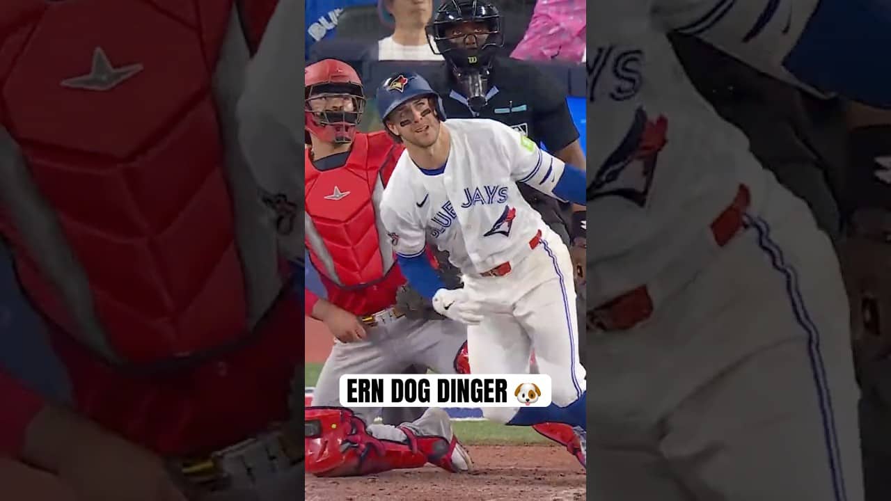 Ernie Clement with a FIVE-HIT game! #MLB #Toronto #BlueJays