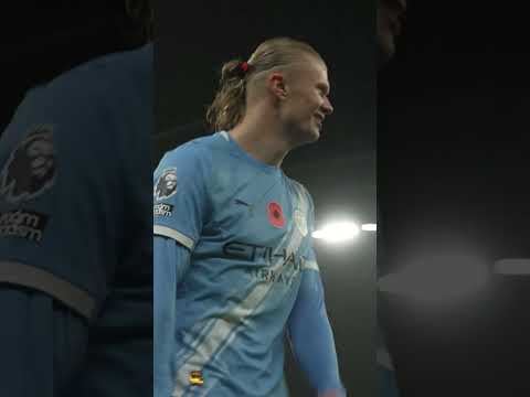 Haaland couldn't believe Doku's goal 😂