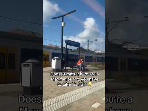 All aboard the Max Express to watch the Dutch GP 🚂