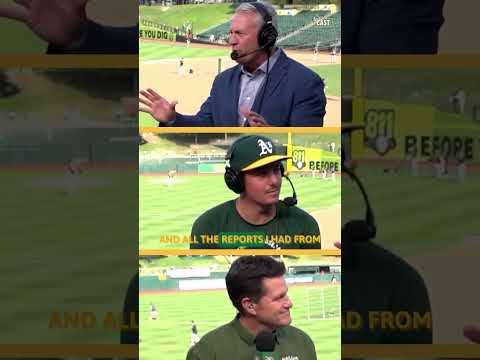 Gage Jump on Handling the Jitters in the Big Leagues #shorts #athletics