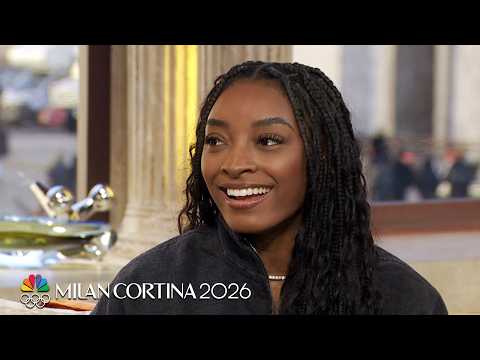 Simone Biles shares advice she gives to athletes under pressure | Winter Olympics 2026 | NBC Sports