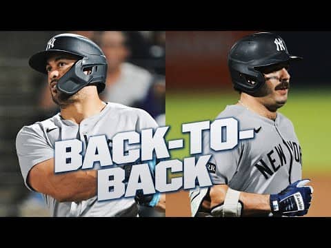 Giancarlo Stanton and Austin Wells hit CLUTCH BACK-TO-BACK HOMERS to tie MLB HISTORY! 😳