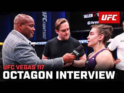 Nicolle Caliari Octagon Interview | UFC Vegas 117